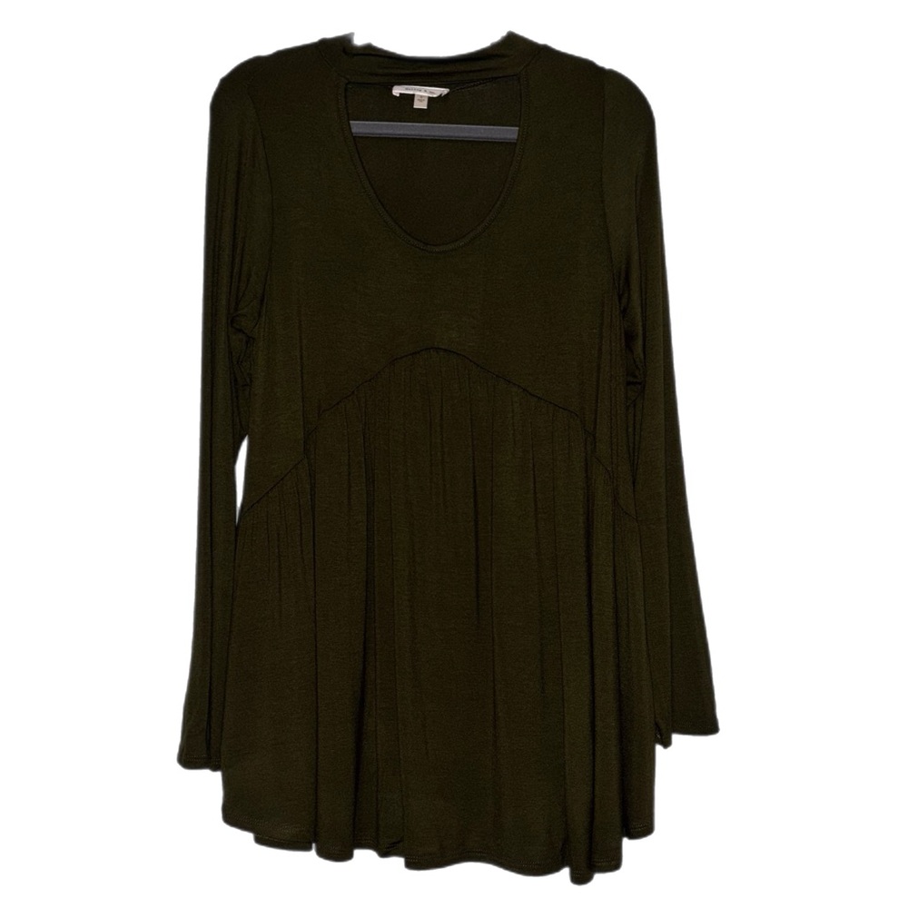 Hailey & Co. Army Green Long Sleeve Tunic  NWOT